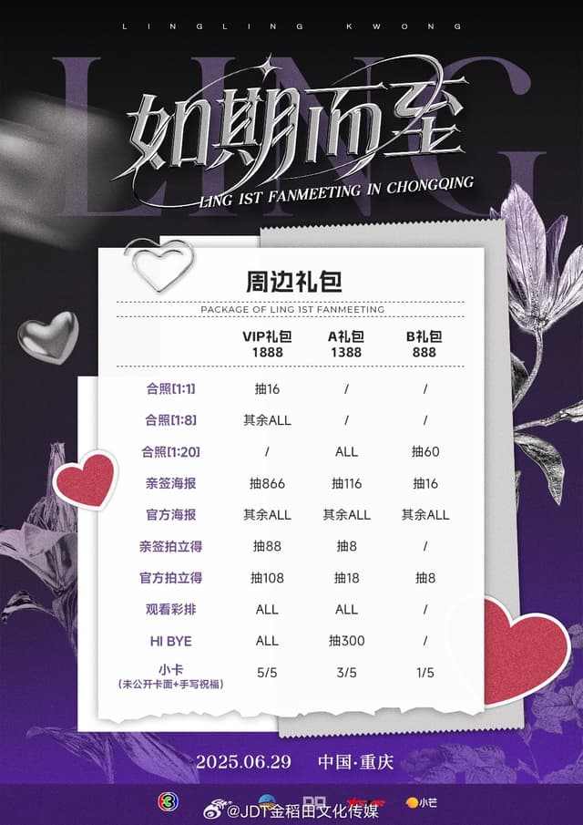 Ticket Sales: LING 1ST FANMEETING IN CHONGQING