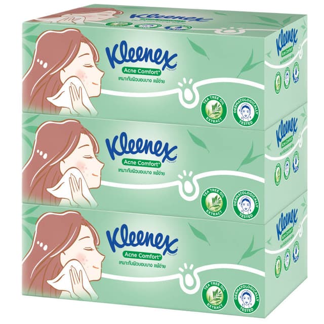 Kleenex Acne Comfort Facial Tissue